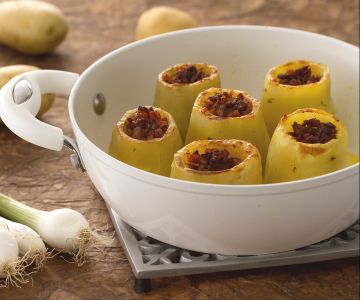 Pommes de terre farcies de grand-mère Franca