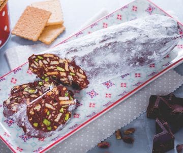 Saucisson au chocolat sans œufs