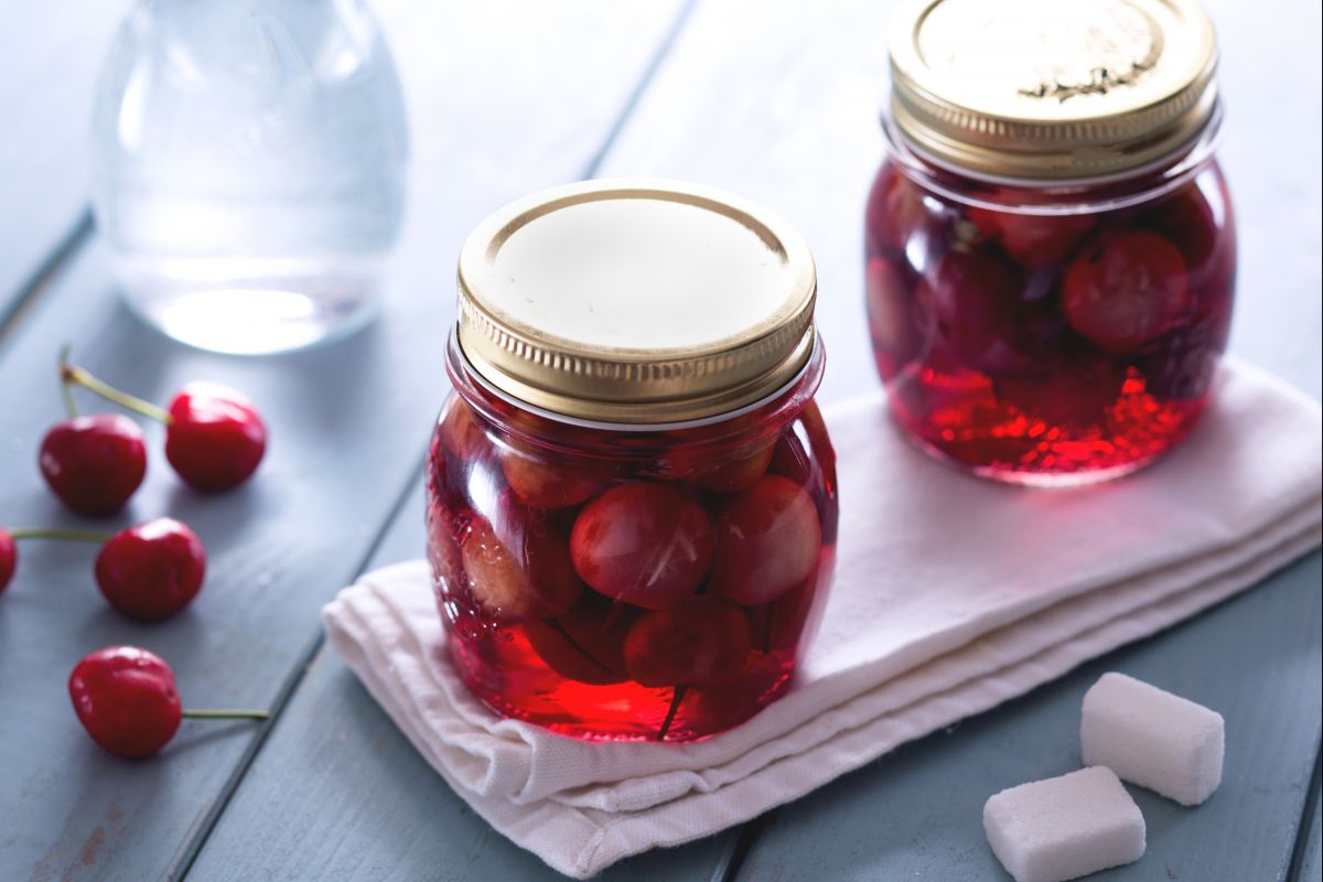 Cerises à l'eau-de-vie