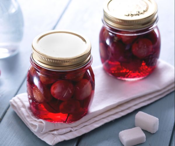 Cerises à l'eau-de-vie