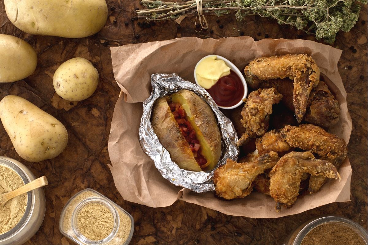 Poulet frit à l'américaine