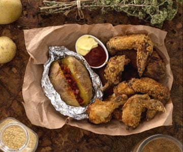 Poulet frit à l'américaine