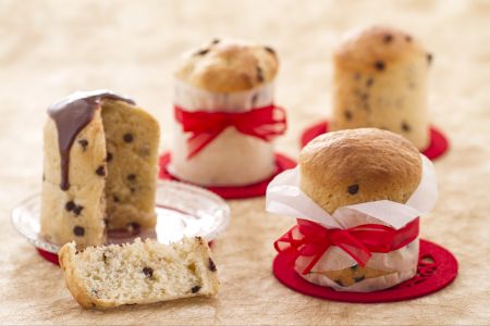 Pains de Noël avec pépites de chocolat