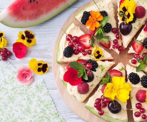 Pizza de pastèque