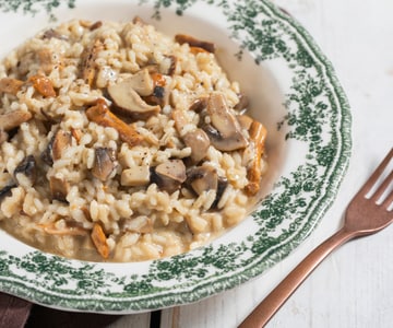 Risotto aux champignons