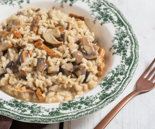 Risotto aux champignons