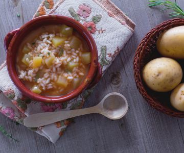 Soupe de pommes de terre