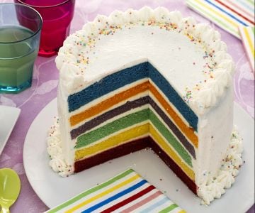 Gâteau arc-en-ciel