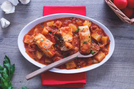 Morue à la livournaise