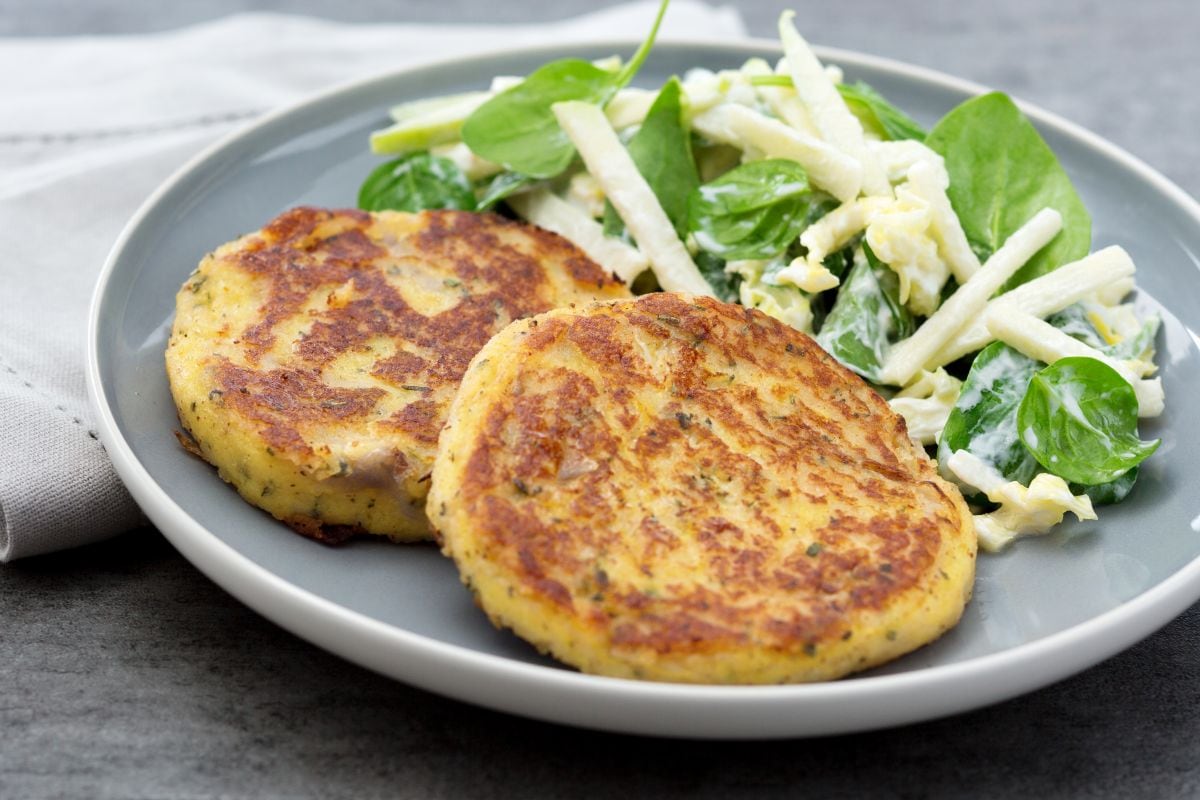 Burger de pommes de terre