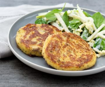 Burger de pommes de terre