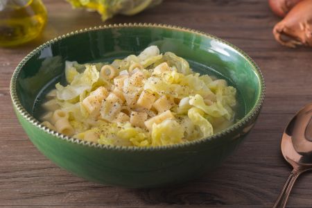 Soupe au chou frisé