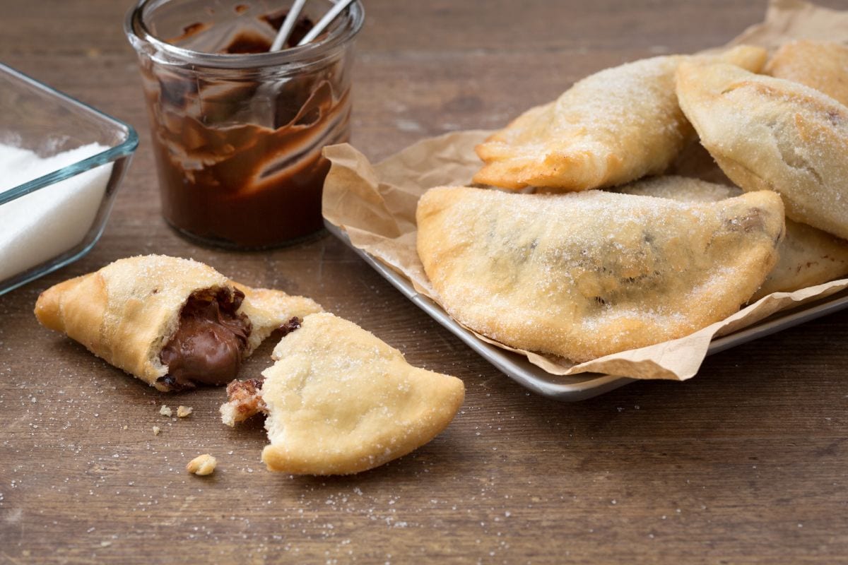 Panzerotti à la Nutella