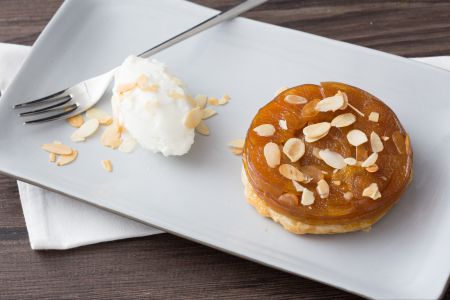 Mini tatin aux pommes et amandes