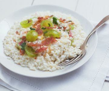 Risotto aux raisins
