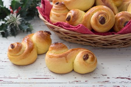 Gatti di Santa Lucia (Lussekatter)