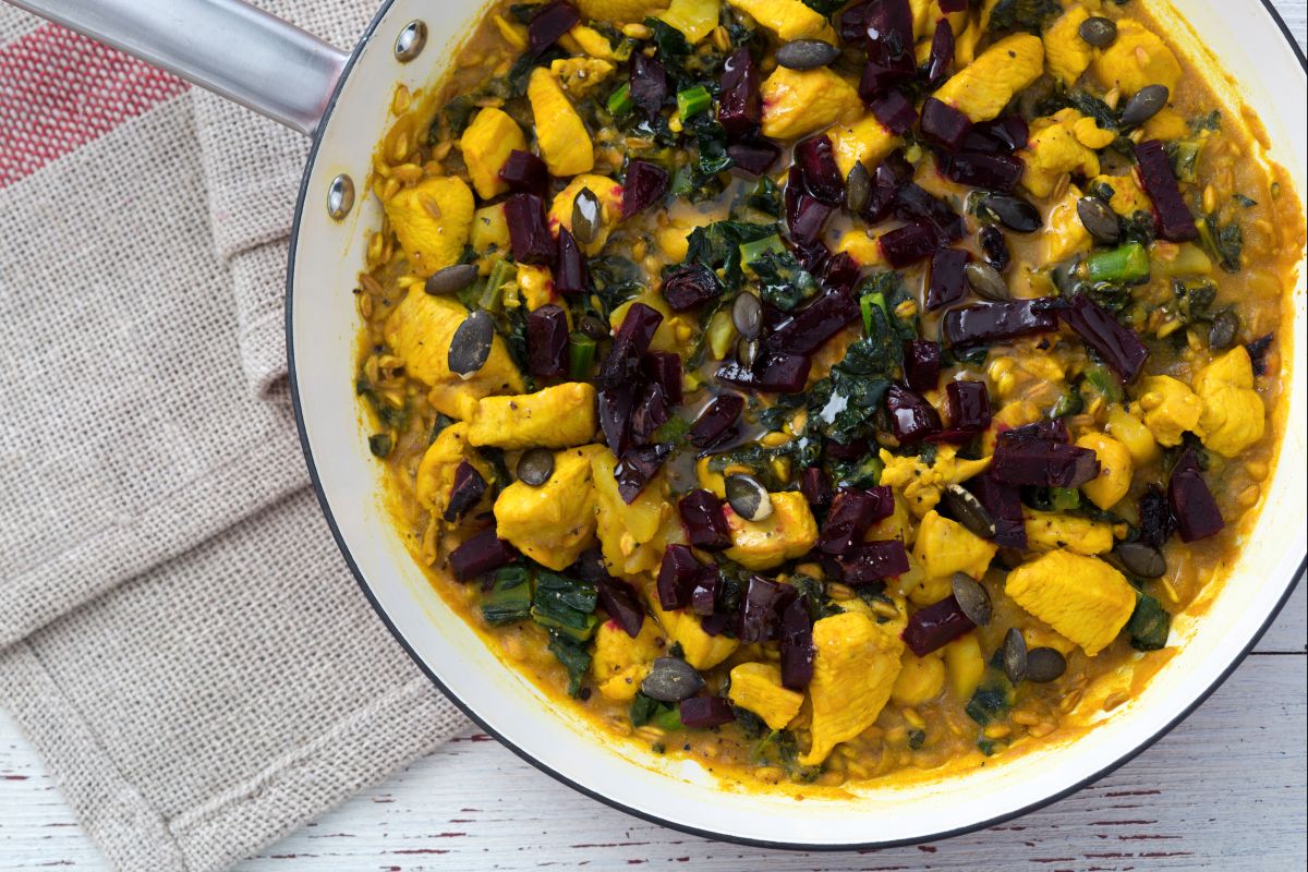 One-pot de poulet et légumes