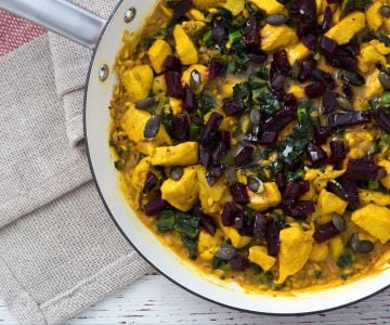 One-pot de poulet et légumes