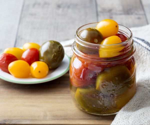 Conserve de tomates cerises