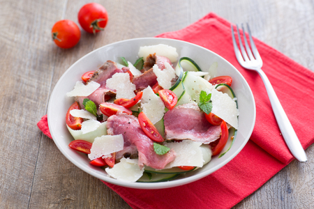 Salade de bœuf épicé et Grana Padano