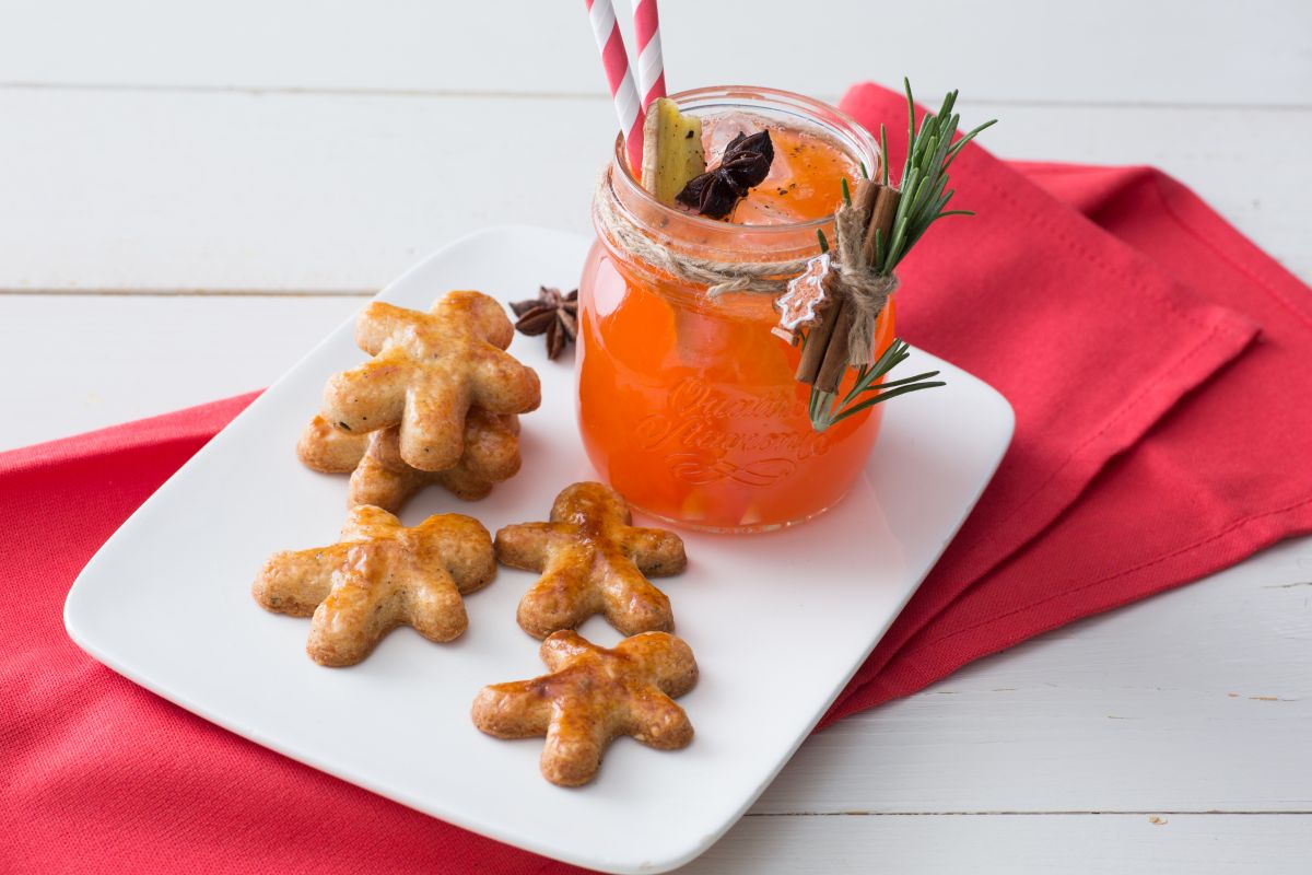 Pain d'épices salés et spritz des fêtes