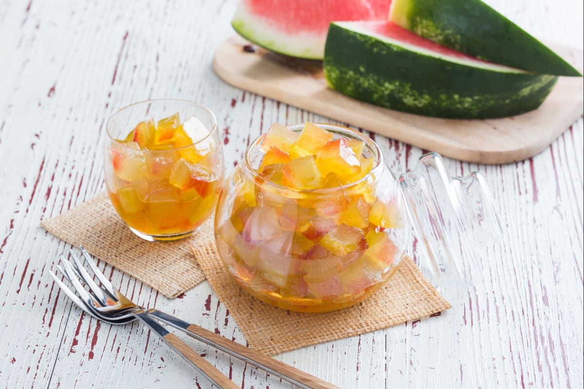 Pastèque confite (Gliko shalqini)