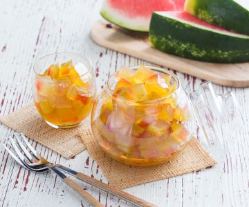 Pastèque confite (Gliko shalqini)