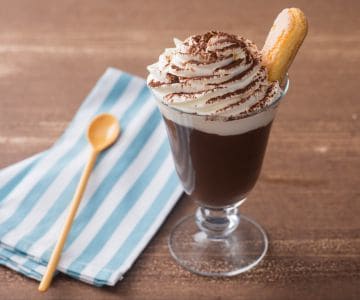 Chocolat chaud au café