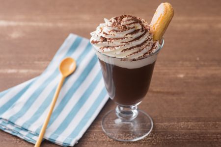 Chocolat chaud au café