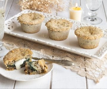 Mini gâteau de lentilles