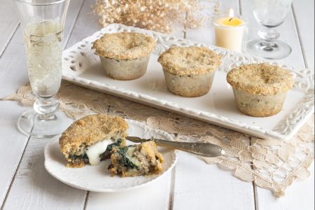 Mini gâteau de lentilles