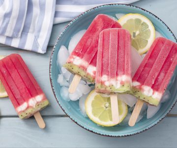 Popsicles alcoolisés à la pastèque