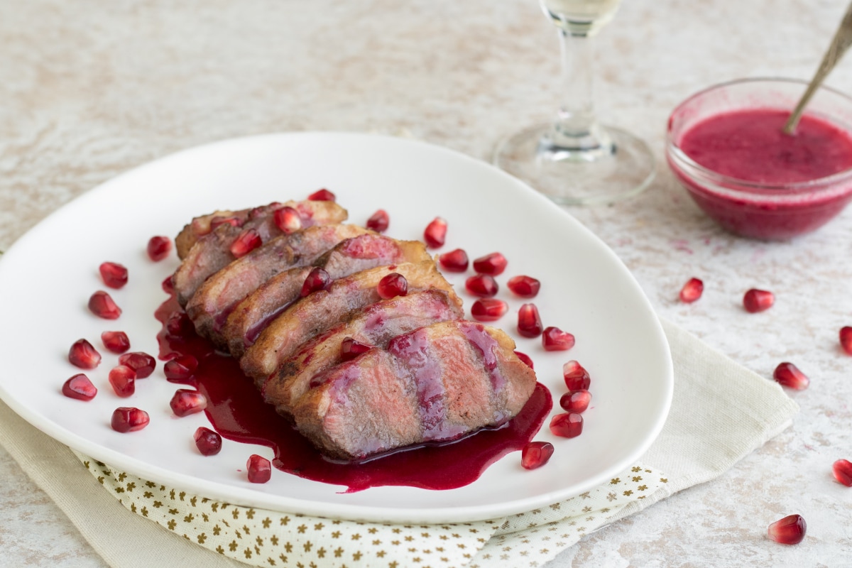 Canard à la grenade