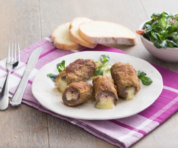 Cannoli de viande fondante
