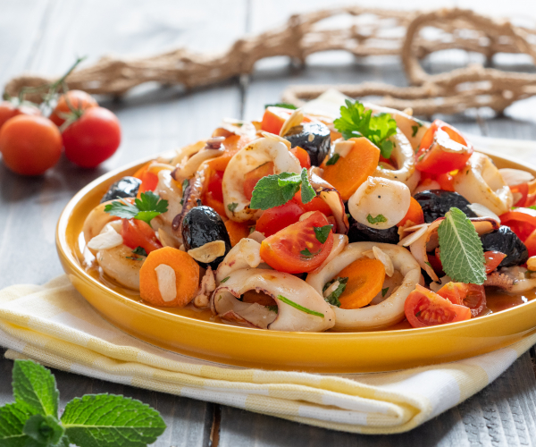 Salade de calmars