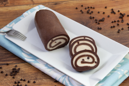 Roulé sucré sans cuisson