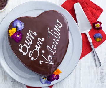Gâteau en cœur de la Saint-Valentin