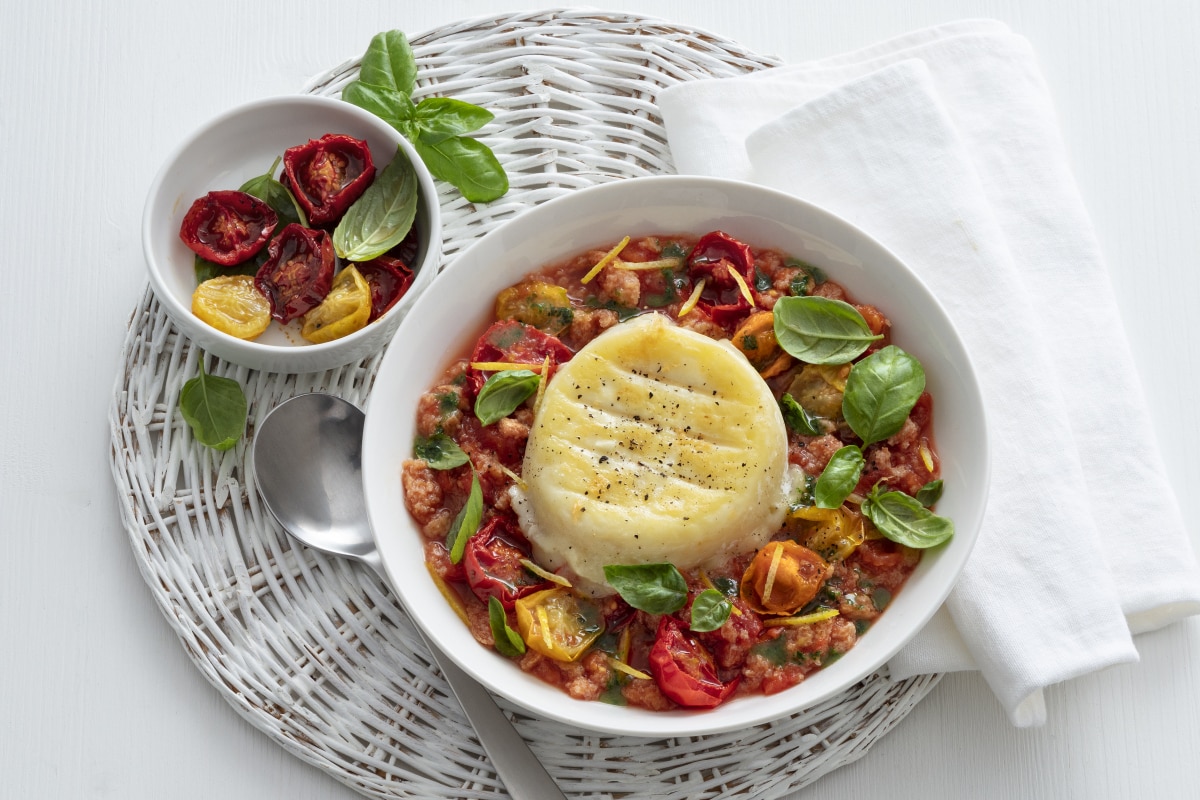 Pappa au pomodoro et fromage