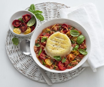 Pappa au pomodoro et fromage