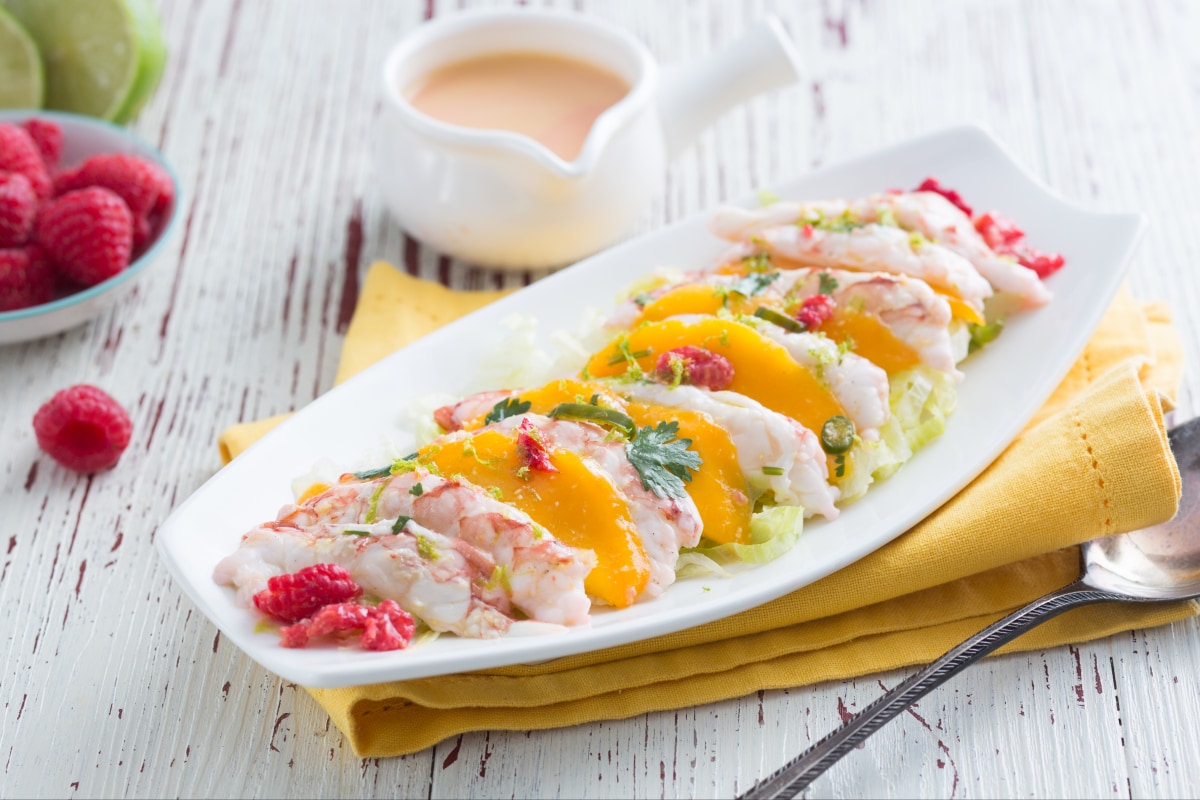 Ceviche de crevettes