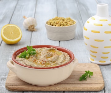 Houmous de lentilles