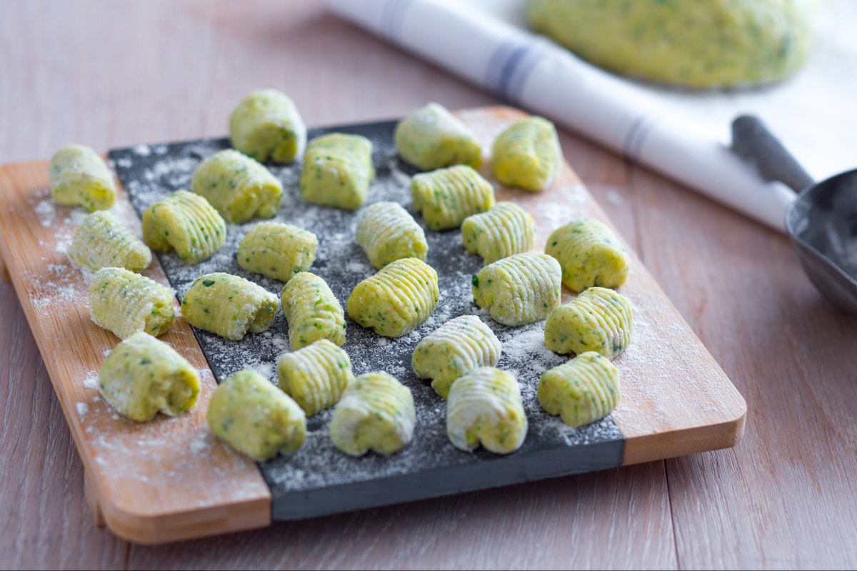 Gnocchi de courgettes