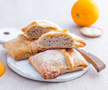 Feuilletés de riz sucrés