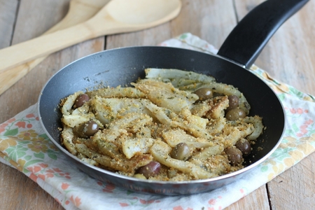Fenouils gratinés à la poêle