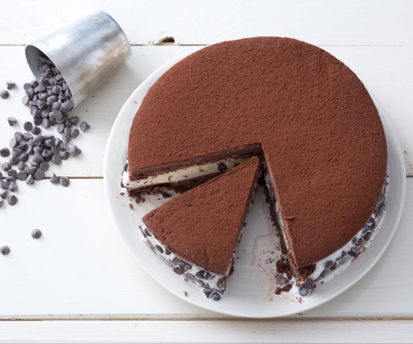 Gâteau glacé biscuit
