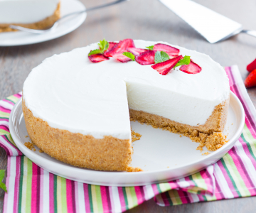 Cheesecake à la ricotta