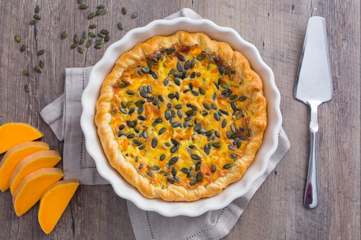 Tarte salée à la citrouille