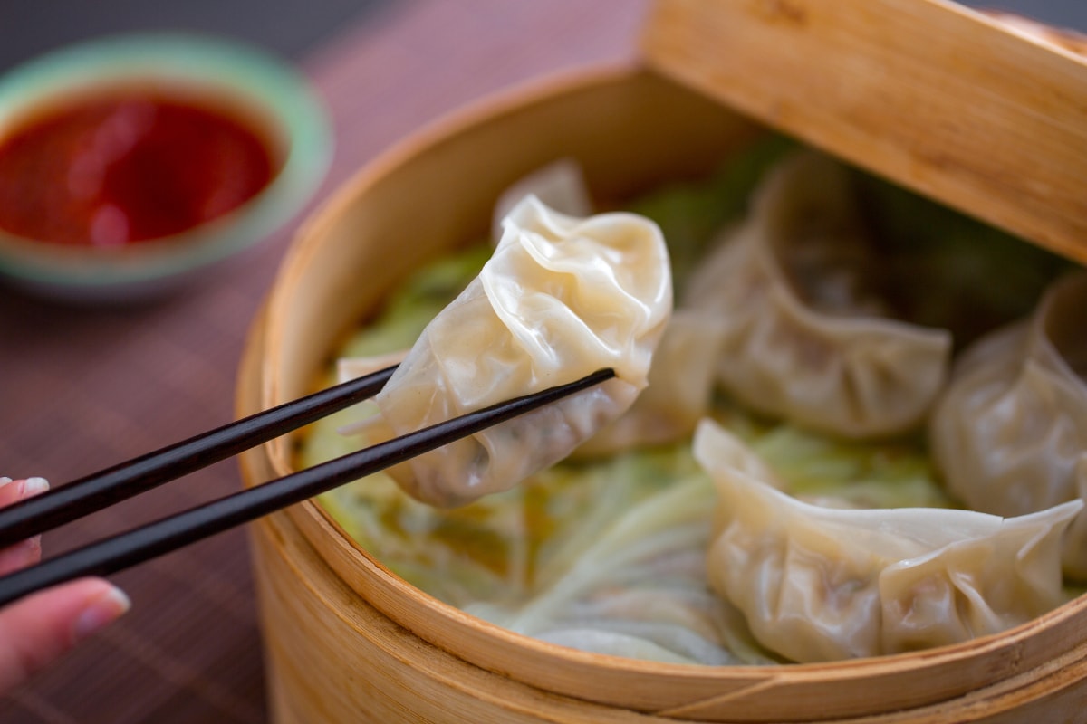 Raviolis chinois à la vapeur