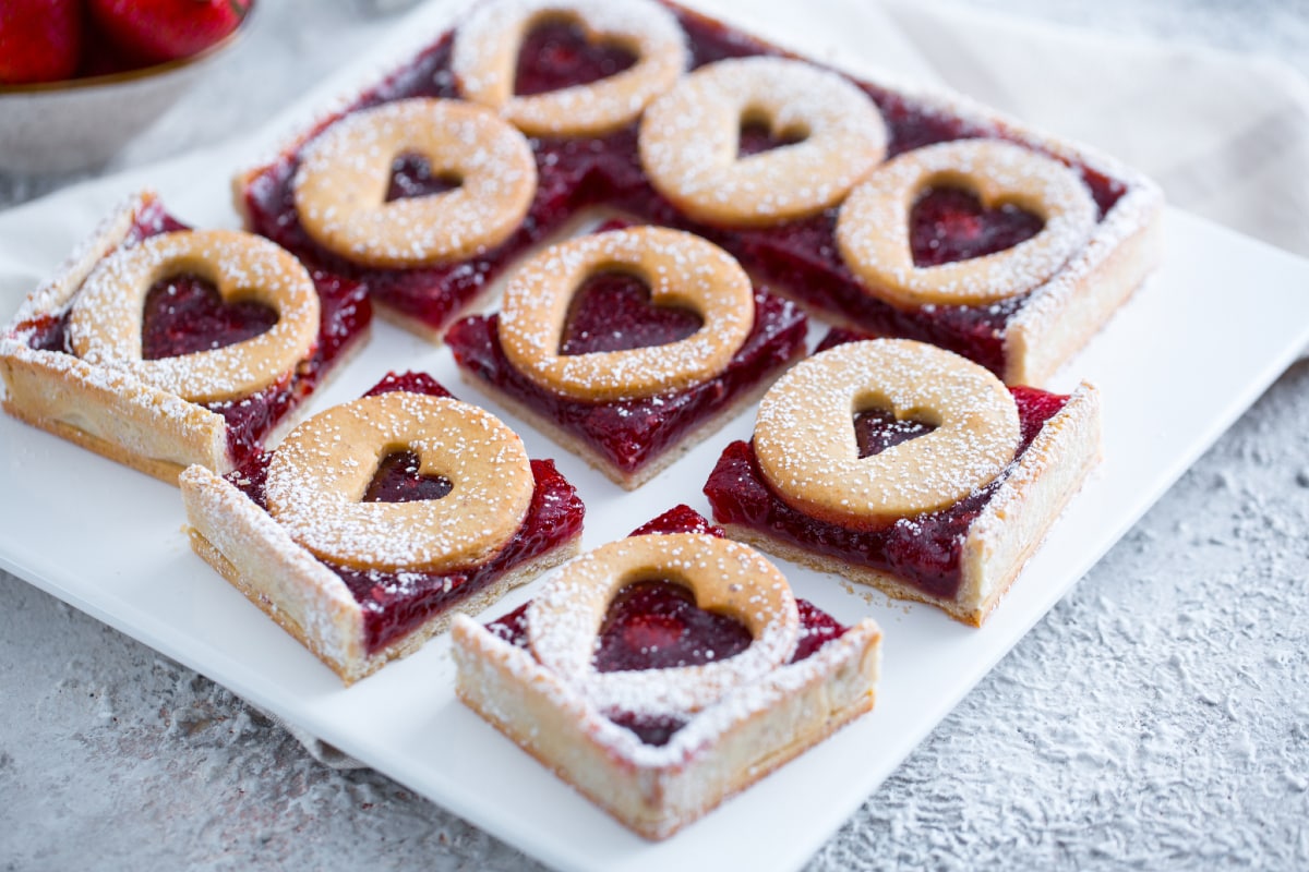 Tarte de la Saint-Valentin