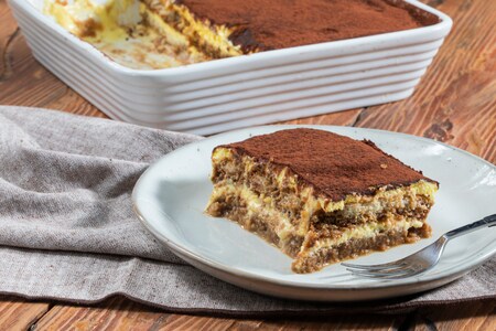 Tiramisu avec des œufs pasteurisés